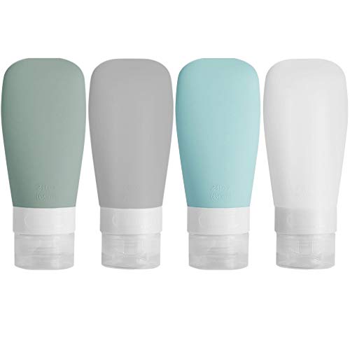 Vonpri Silicone Travel Bottles