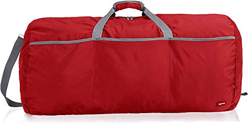 Large Travel Luggage Duffel Bag, Red