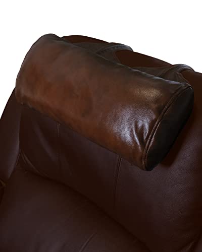 BOWERBIRD Leather Recliner Head Pillow