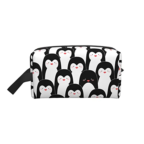 Penguins Makeup Bag for Travel Toiletries