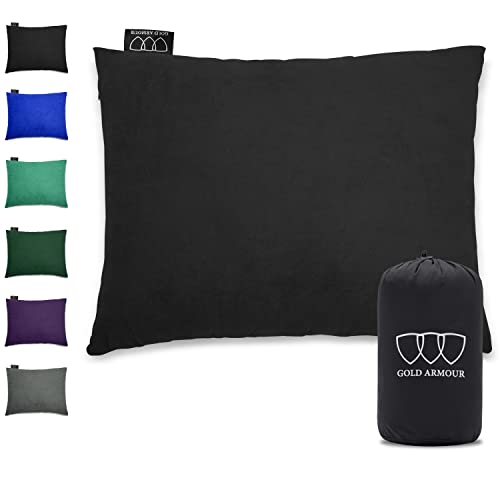 Gold Armour Camping Pillow Memory Foam