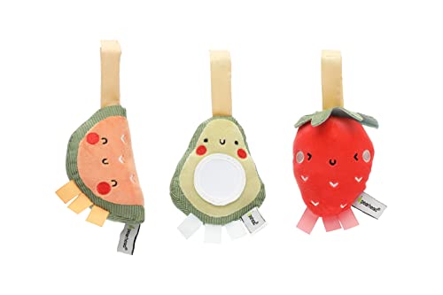 Pearhead Fruit Stroller Toys Set