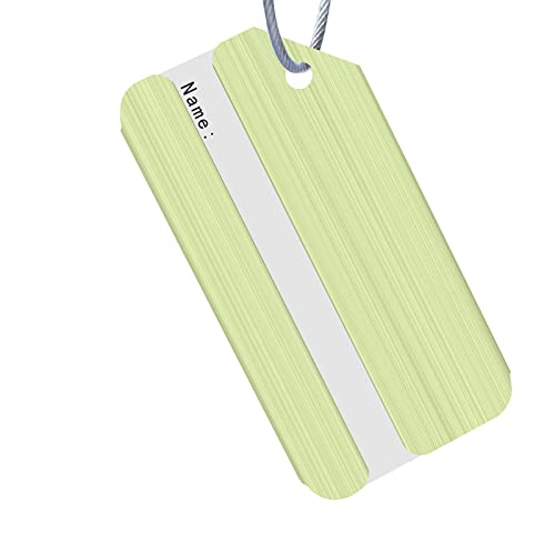 Aluminum Luggage Tag with Address Tag - Quick Find Travel Bag