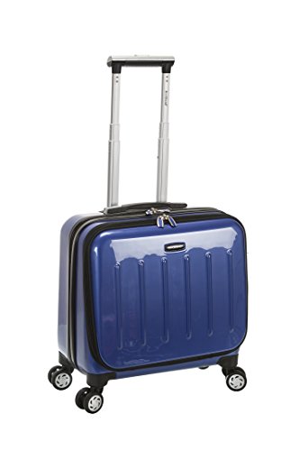 Rockland Revolution Rolling Computer Case, Blue, Carry-On 17-Inch