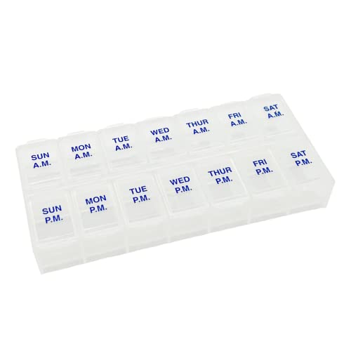 Ezy Dose Weekly Pill Organizer - Convenient and Compact Medication Management