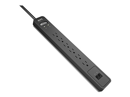 APC 6-Outlet Surge Protector Power Strip