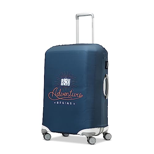 Adventure Begins Luggage Cover