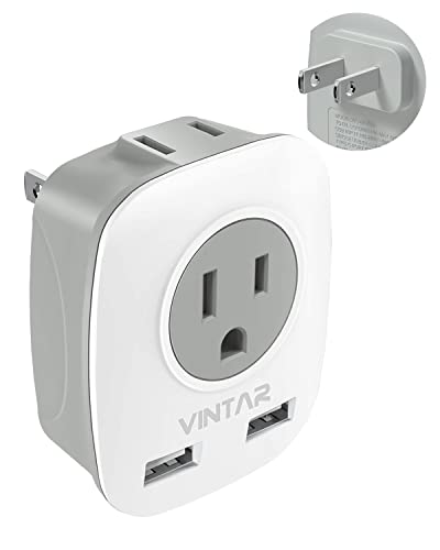 VINTAR US to Japan Plug Adapter