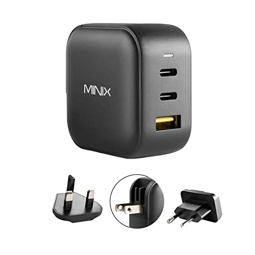 MINIX 66W Turbo 3-Port GaN Wall Charger