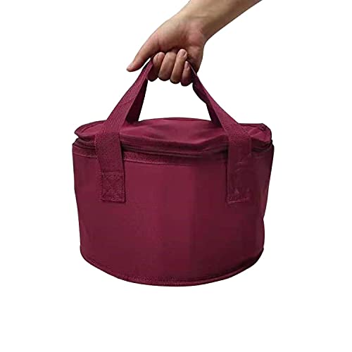 Polyester Fabric Round Thermal Casserole Carrier