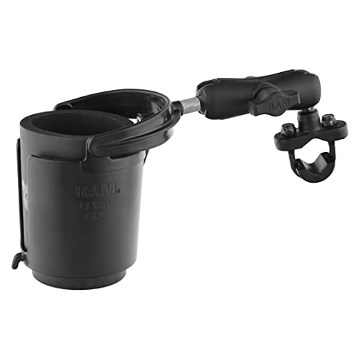 RAM Mounts Level Cup Drink Holder with Handlebar U-Bolt Base