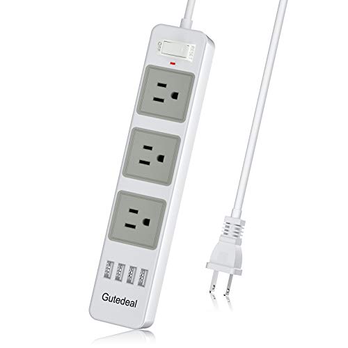 2 Prong Power Strip with USB