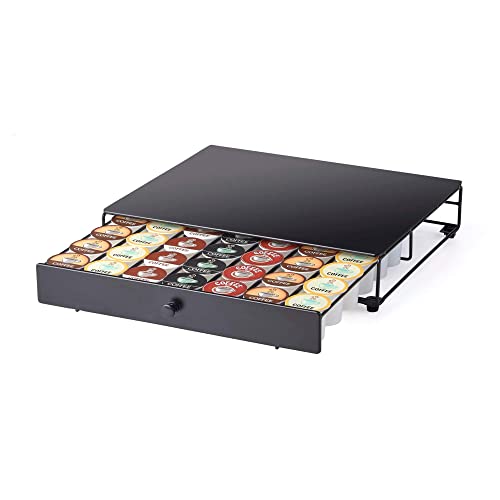 Nifty SOLUTIONS Black Finish Coffee Pod Storage Drawer