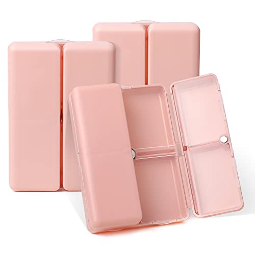 3 PCS Portable Pill Organizer with Magnetic Design