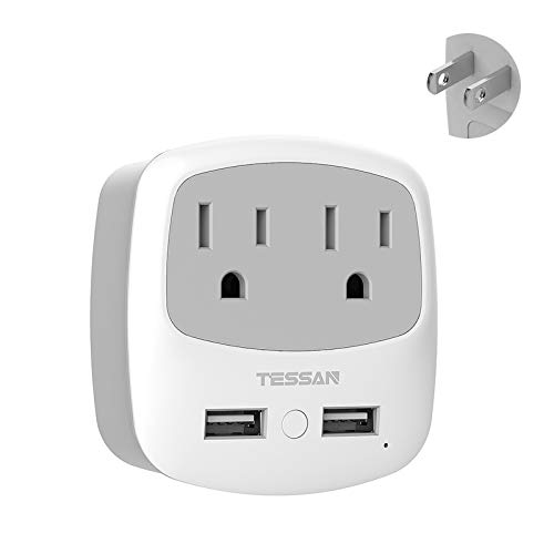 TESSAN US to Japan Plug Adapter