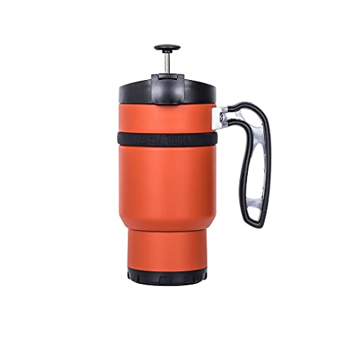 BruTrek Double Shot 3.0 Travel Coffee French Press