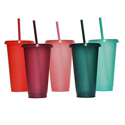Suertestarry Tumbler with Straw and Lid - Perfect for Travel and Parties