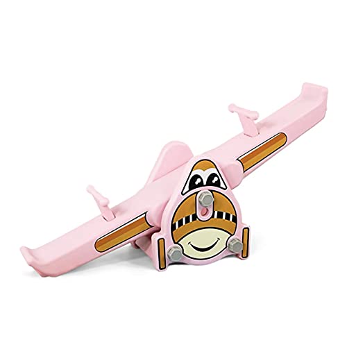 Toytexx Inc Cartoon Airplane Seesaw - Pink
