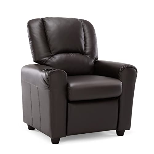 JC HOME Kids Recliner with Cup Holder and Headrest