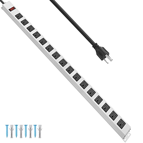 Heavy Duty Power Strip with Surge Protector