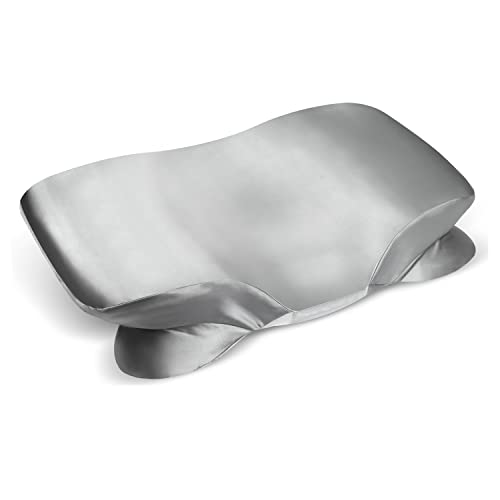 Gray Satin Pillowcase for Zelimun Cervical Pillow