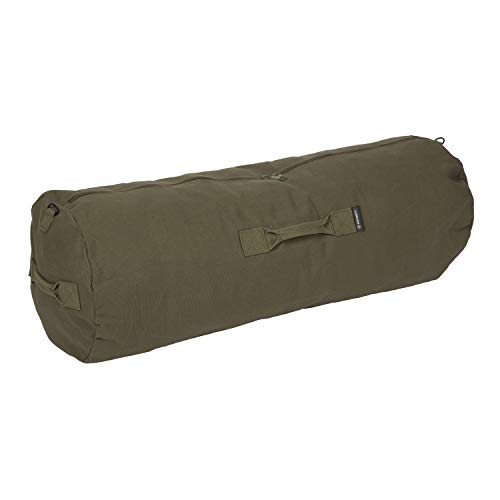 Stansport Zippered Canvas Deluxe Duffel Bag
