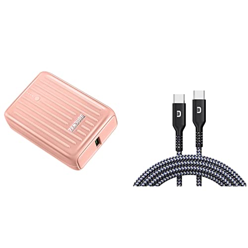 Zendure Mini Portable Charger and USB C to USB C Cable
