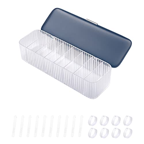 Yesesion Cable Management Box with 8 Compartments