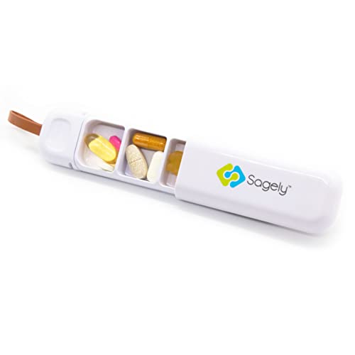 Sagely On-The-Go Travel Pill Organizer