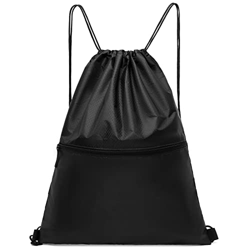 TEABAN Waterproof Gym Drawstring Backpack