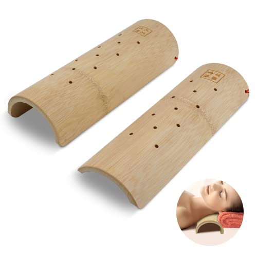 XIEEIX Bamboo Cervical Pillow Lumbar Pillow