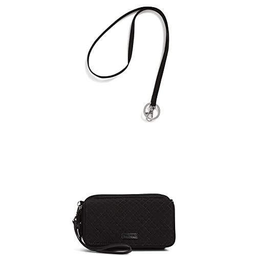 Vera Bradley Microfiber Lanyard & Crossbody Purse