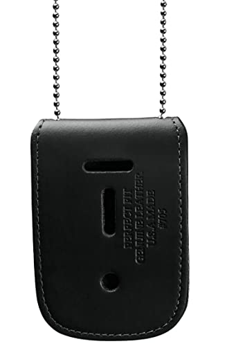 Police Badge Holder with Neck Chain ID Wallet