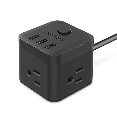 Compact Power Strip with USB
