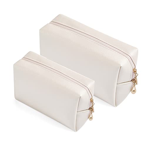 Sohynca 2pcc set PU Leather Cosmetic Bag