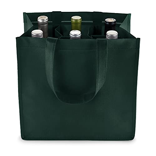 True 6 Bottle Wine Carrier Bag
