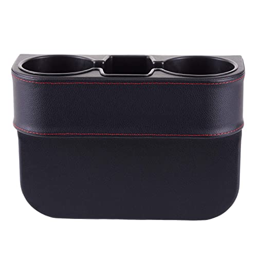 Car Cup Holder Organizer with PU Leather