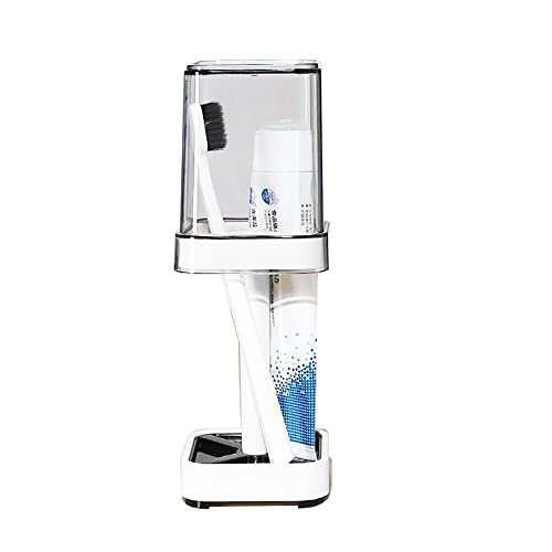 Toothbrush and Toothpaste Stand Holder with Cup