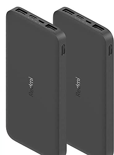 Xiaomi 2-Pack 10000mAh Redmi Dual USB Portable Charger