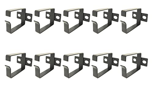 Metal Master Cable Management D-Ring Hooks - 10 Pack