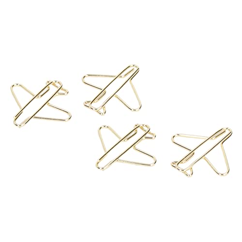 Cute Airplane Shaped Paper Clips
