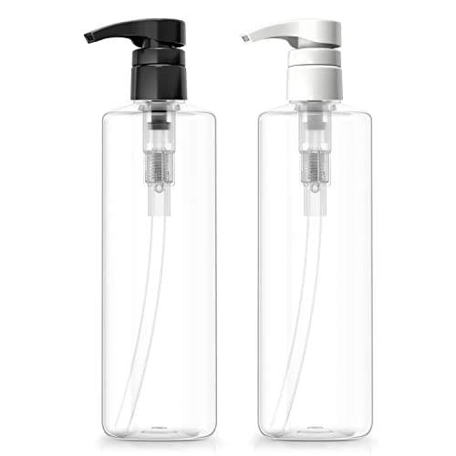 Bar5F Plastic Lotion Bottles - Pack of 2