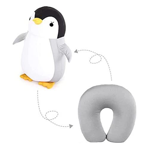 2 in 1 Cute Penguin Neck Pillow