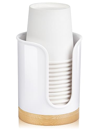 Stylish Bathroom Cup Dispenser - Neat and Tidy Organizer