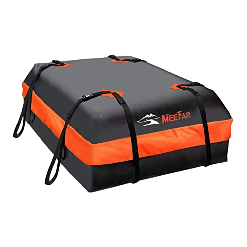 MeeFar Car Roof Bag XBEEK - Waterproof 15 Cubic Feet Cargo Carrier Bag
