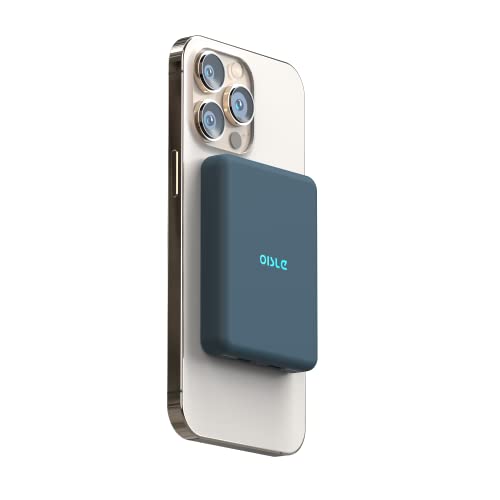 oisle 8000mAh Magnetic Power Bank - Blue