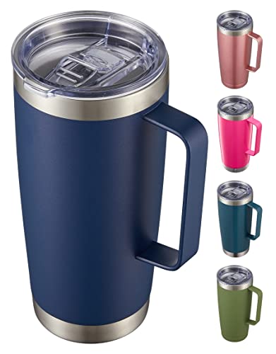 CIVAGO 20 oz Tumbler Mug with Lid and Straw