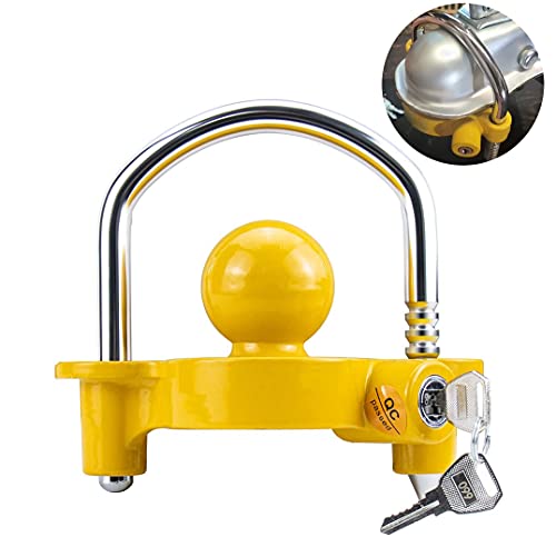 Funmit Universal Coupler Ball Lock for Travel Trailers