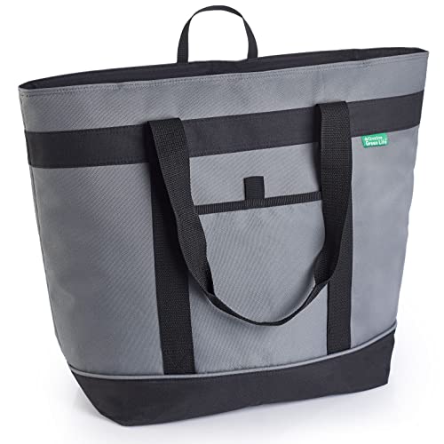 Gray Jumbo Insulated Cooler Bag