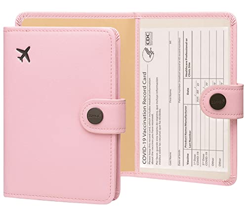 ZOPPEN Passport and Vaccine Card Holder Combo